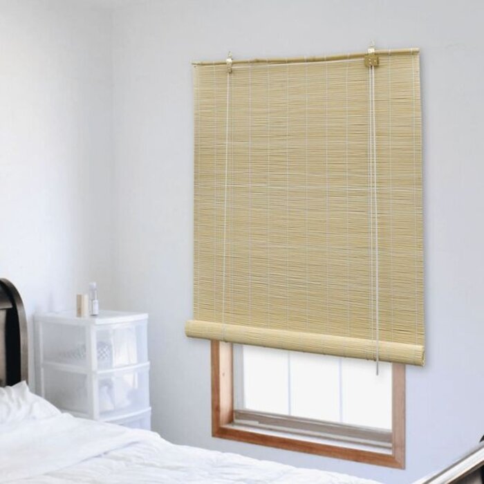Vidaxl Bambus-Rollo 100x220 cm Natur - 32% Rabatt