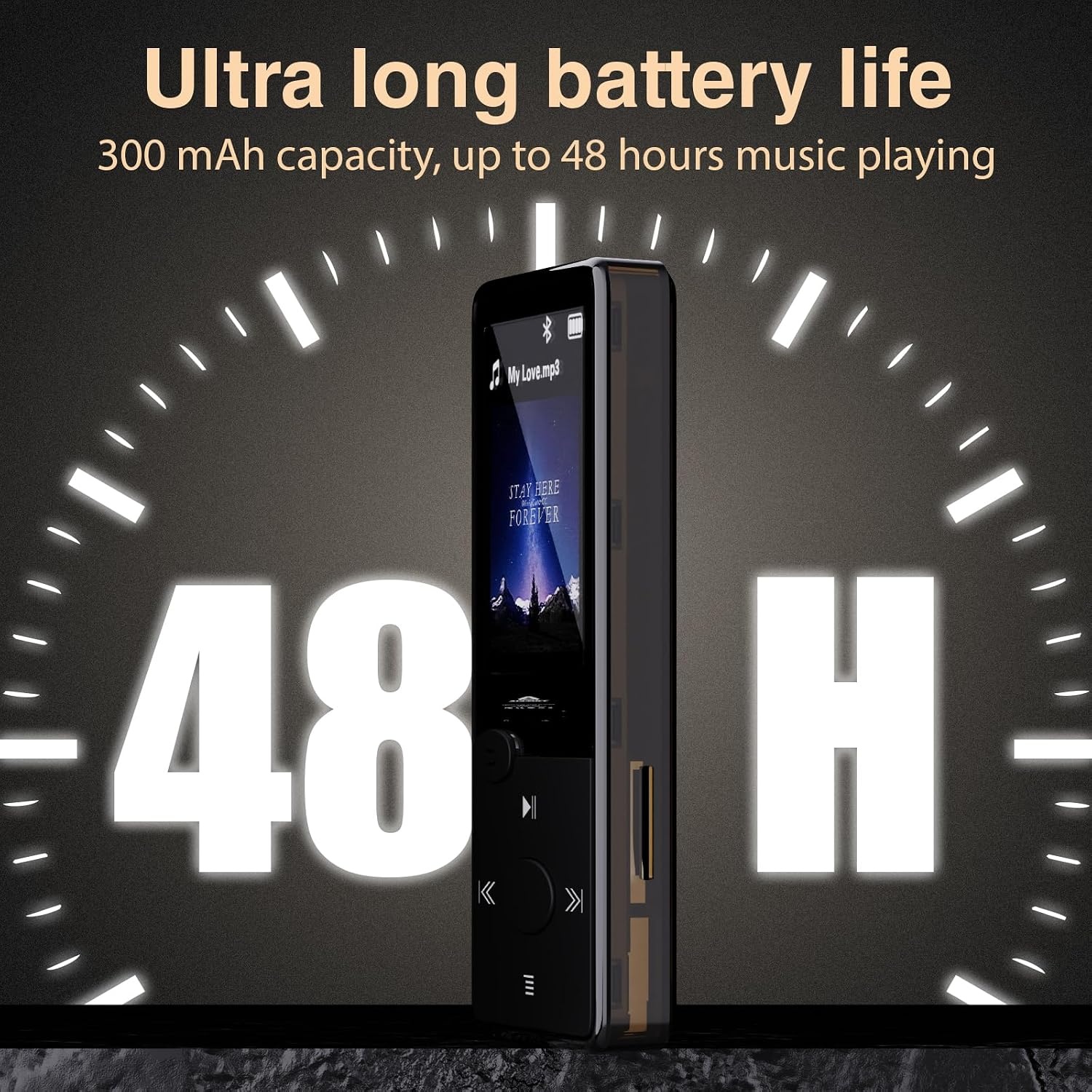 MP3-Player 32GB Bluetooth 5.3 HiFi-Klang - 30% Rabatt