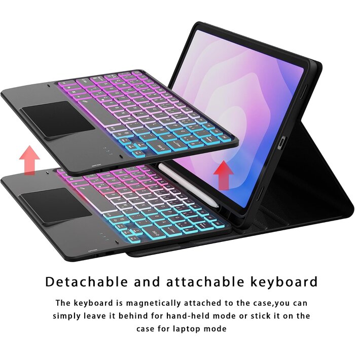 Tastaturhülle für Samsung Galaxy Tab S11 2025 QWERTZ mit Trackpad - 32% Rabatt