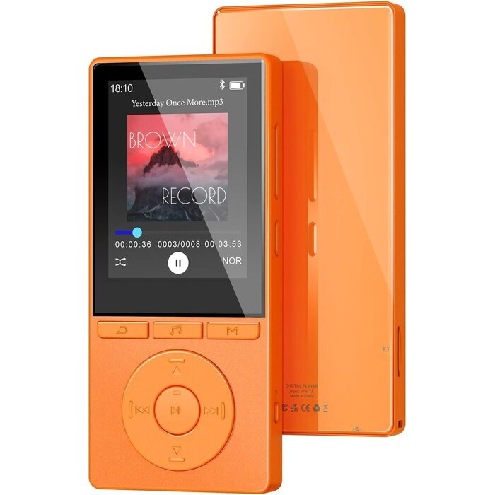 MP3-Player 64GB mit Bluetooth 5.3 für Sport - 32% Rabatt
