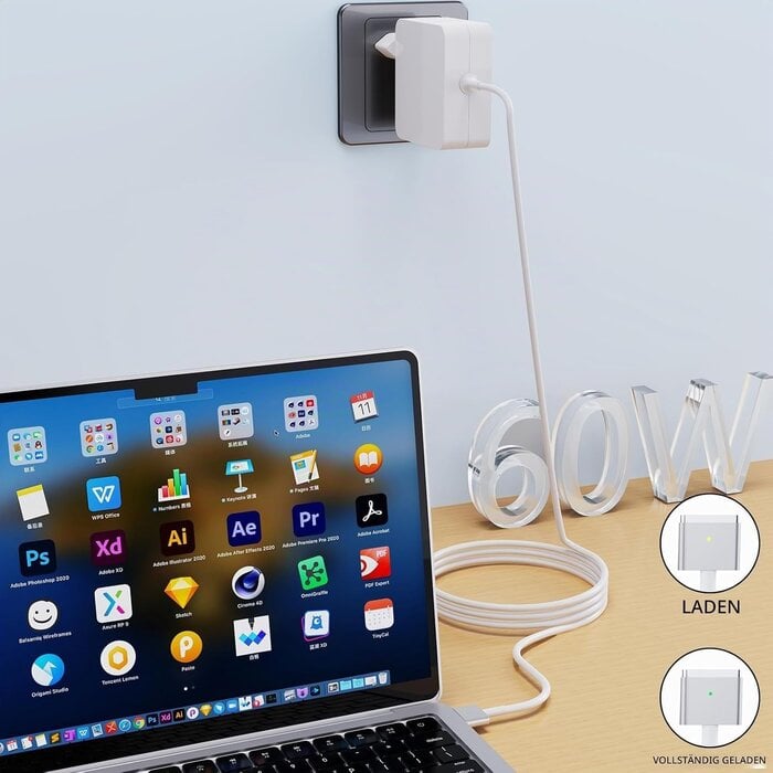 60W Netzteil T-Tip für MacBook Pro & Air (2012-2017) - 29% Rabatt