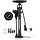 Fahrrad-Standpumpe mit Manometer - Klappbar - 29% Rabatt