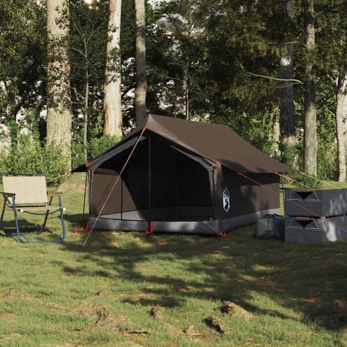 Vidaxl Campingzelt für 2 Personen, wasserdicht, braun - 33% Rabatt