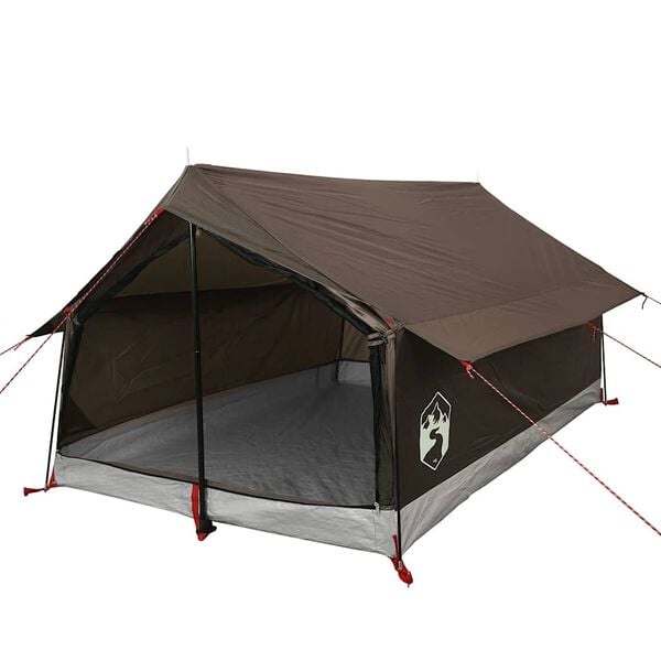 Vidaxl Campingzelt für 2 Personen, wasserdicht, braun - 33% Rabatt