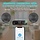 Marine Lautsprecher 7,6 cm 140W IP66 Bluetooth - 33% Rabatt - Grau