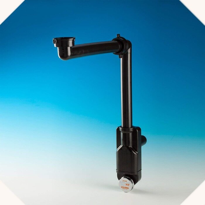 Platzsparender Waschbecken-Siphon, Schwarz - 30% Rabatt