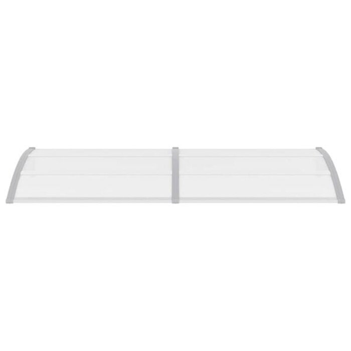 Vidaxl Türvordach 240x100 cm Polycarbonat - 34% Rabatt - Ausgepackt
