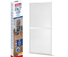 Insektenschutz-Falttür, Aluminiumrahmen, 80x170-100x220cm - 46% Rabatt