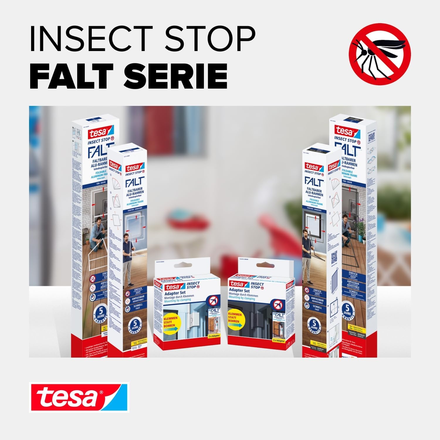 Insektenschutz-Falttür, weiß, 80x170 bis 100x220 cm, 34% Rabatt