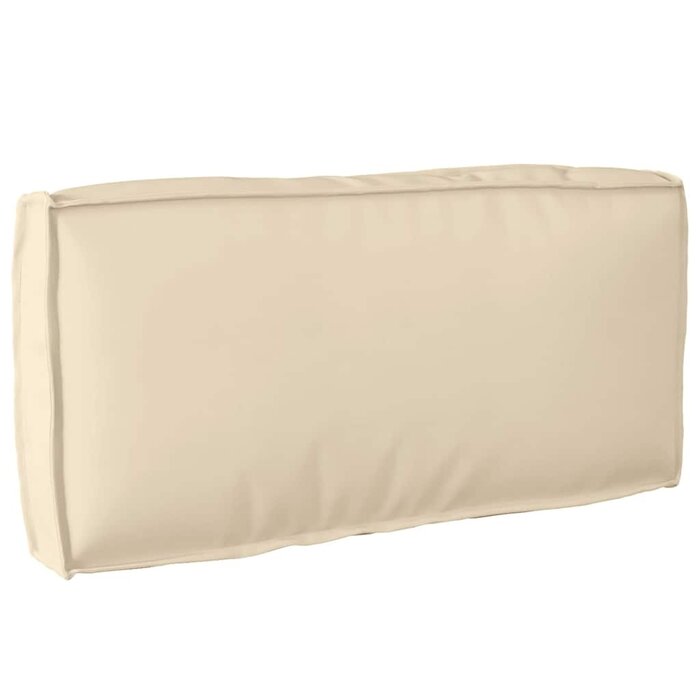 Beiges Oxford-Kissen 80x40x12 cm - 31% Rabatt