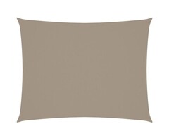 Vidaxl Sonnensegel 5x7 m Oxford-Gewebe Taupe - 34% Rabatt