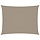 Sonnensegel Rechteckig 5x7m Taupe - 34% Rabatt auf Ausgepackte Ware