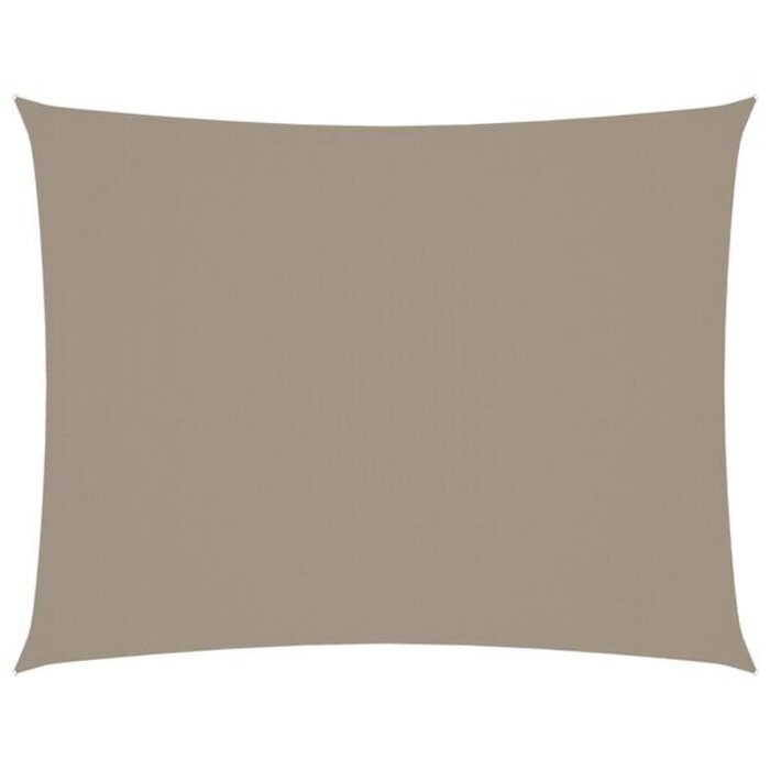 Sonnensegel Rechteckig 5x7m Taupe - 34% Rabatt auf Ausgepackte Ware
