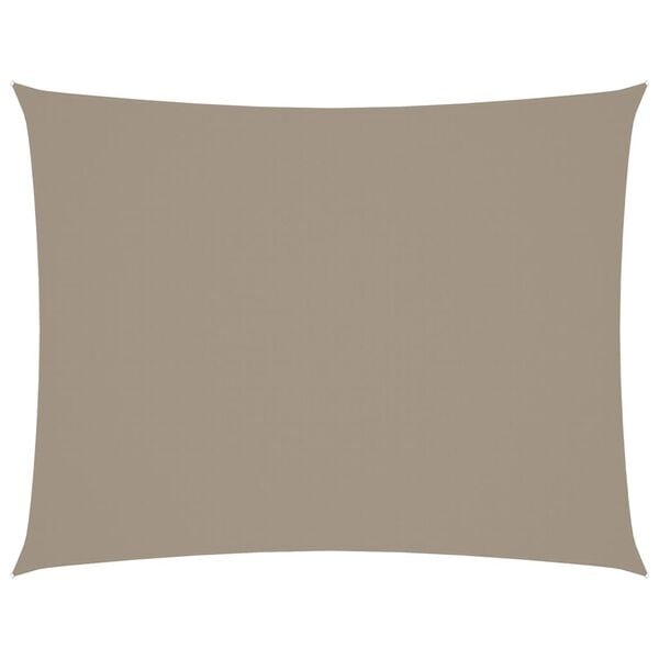 Sonnensegel Rechteckig 5x7m Taupe - 34% Rabatt auf Ausgepackte Ware