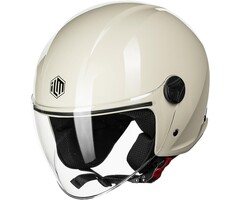 Retro Jethelm in Beige ECE 22.06 - Größe S - 39% Rabatt