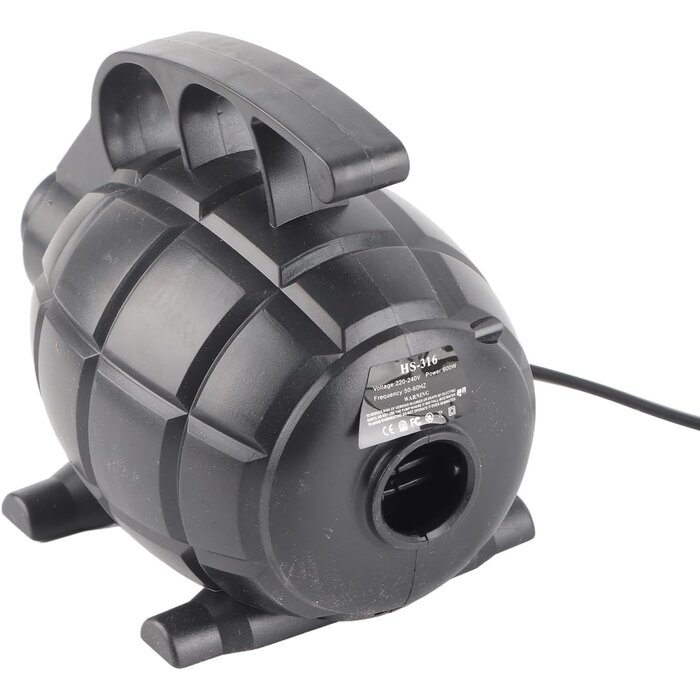 Elektrische Luftpumpe JZ-505 600W Schwarz S - 32% Rabatt