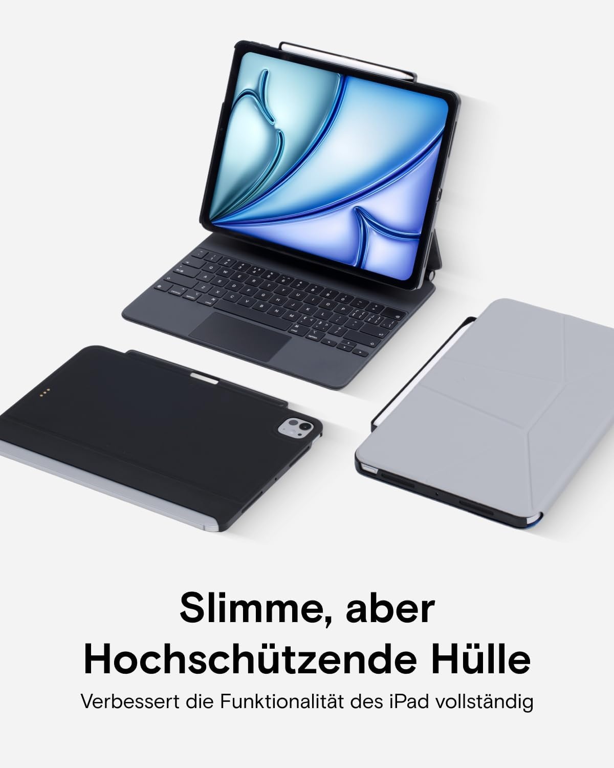 iPad Schutzhülle für 11 Zoll Modelle - 32% Rabatt - Magnetisch & Stifthalter