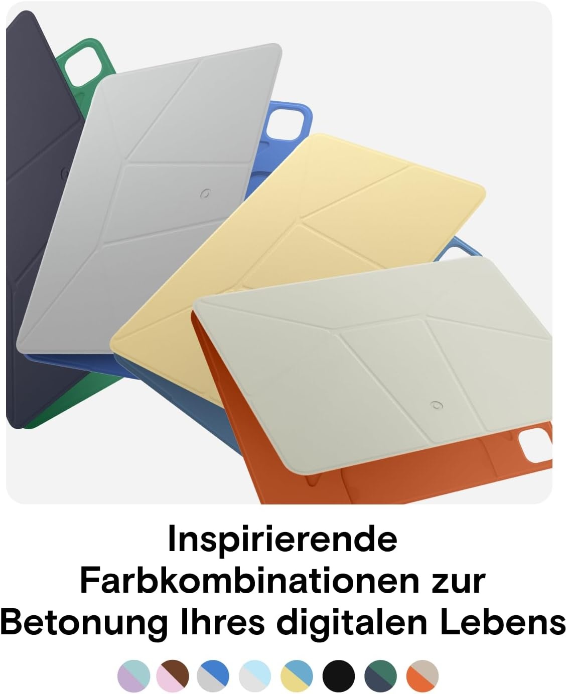 iPad Air 13 Zoll Folio-Hülle Schwarz - 34% Rabatt - Magnetisch & Flexibel