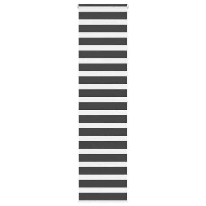 Doppelrollo 55x200 cm Schwarz - 29% Rabatt auf Retourenware