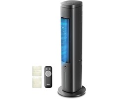 3-in-1 Luftkühler 5L mit Fernbedienung - Schwarz - 40% Rabatt