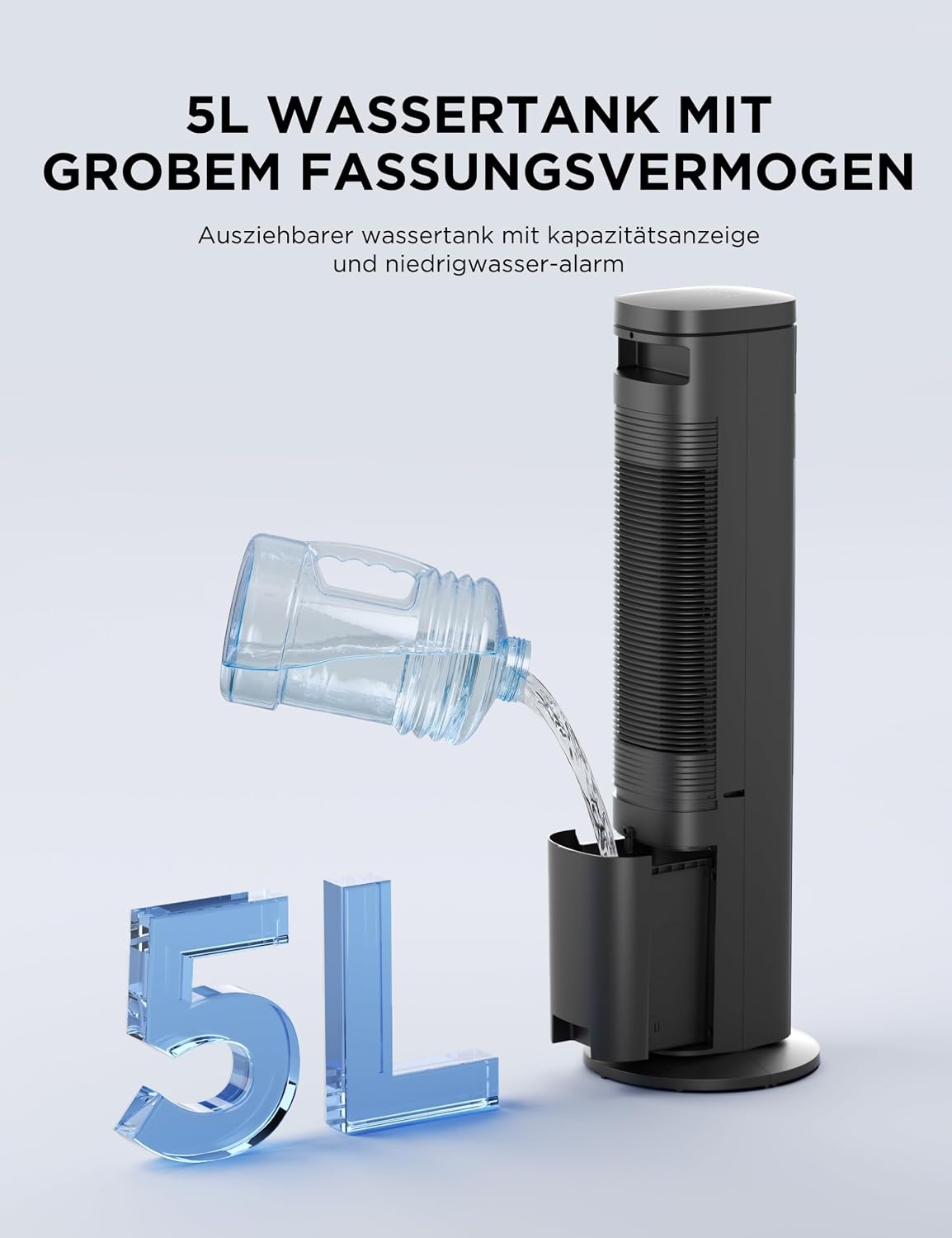 3-in-1 Luftkühler 5L mit Fernbedienung & Oszillation - 34% Rabatt