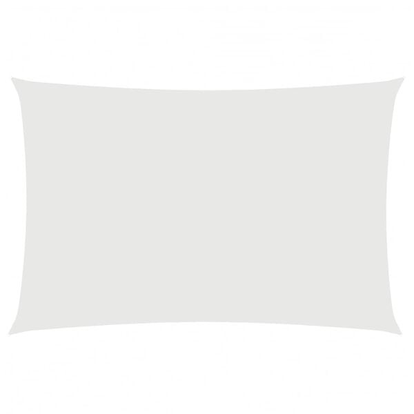 Sonnensegel 2x4 m Weiß - Rechteckig - 32% Rabatt