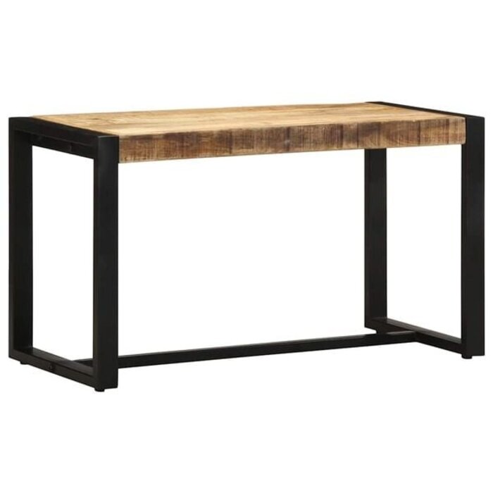 Sitzbank aus massivem Mangoholz 80x35x45 cm - 34% Rabatt