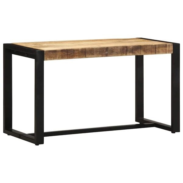 Sitzbank aus massivem Mangoholz 80x35x45 cm - 34% Rabatt