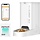 Automatischer Futterautomat 3L Beige - App-Steuerung - 33% Rabatt