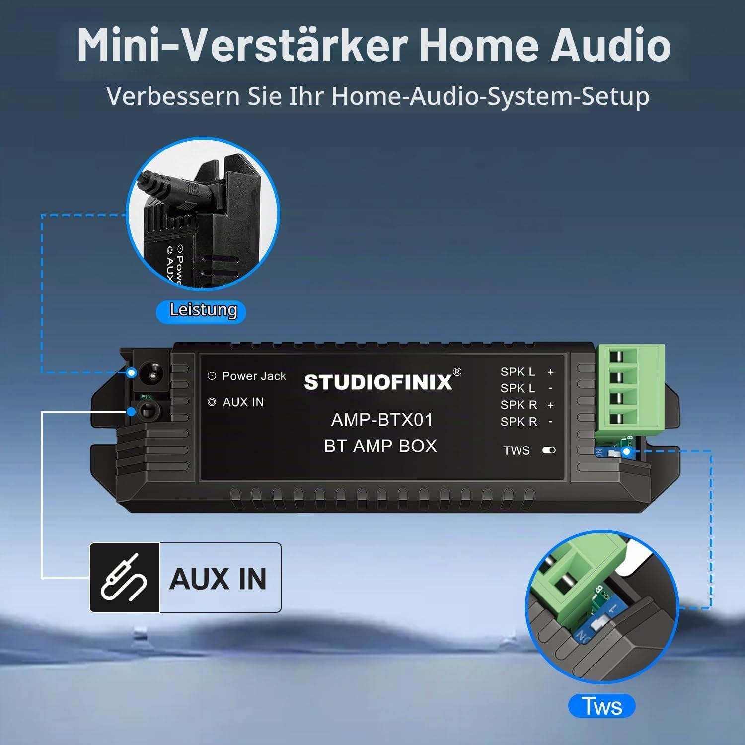 2er-Set 10,2 cm Deckenlautsprecher, 160W, Bluetooth, wasserdicht - 34% Rabatt