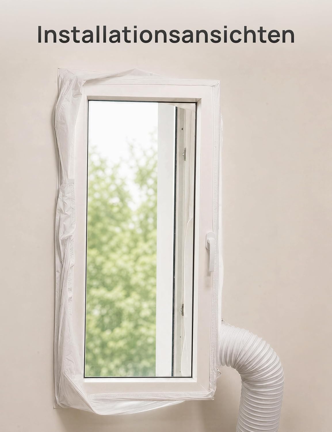 Fensterabdichtung für Klimageräte 400 cm - 30% Rabatt