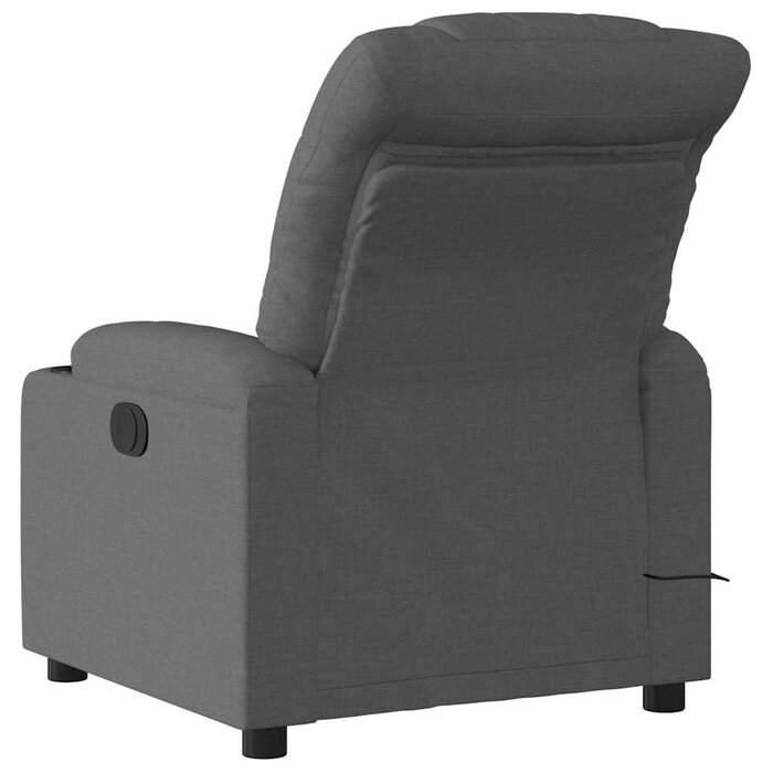 Massagesessel mit 6-Punkt-Vibration, Stoff Dunkelgrau - 35% Rabatt