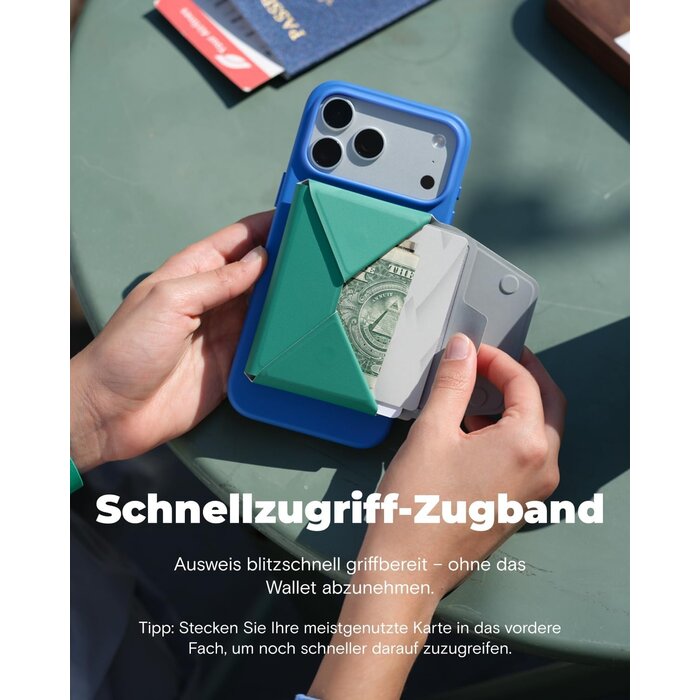 MagSafe Kartenhalter mit Ständer & RFID-Schutz - 33% Rabatt