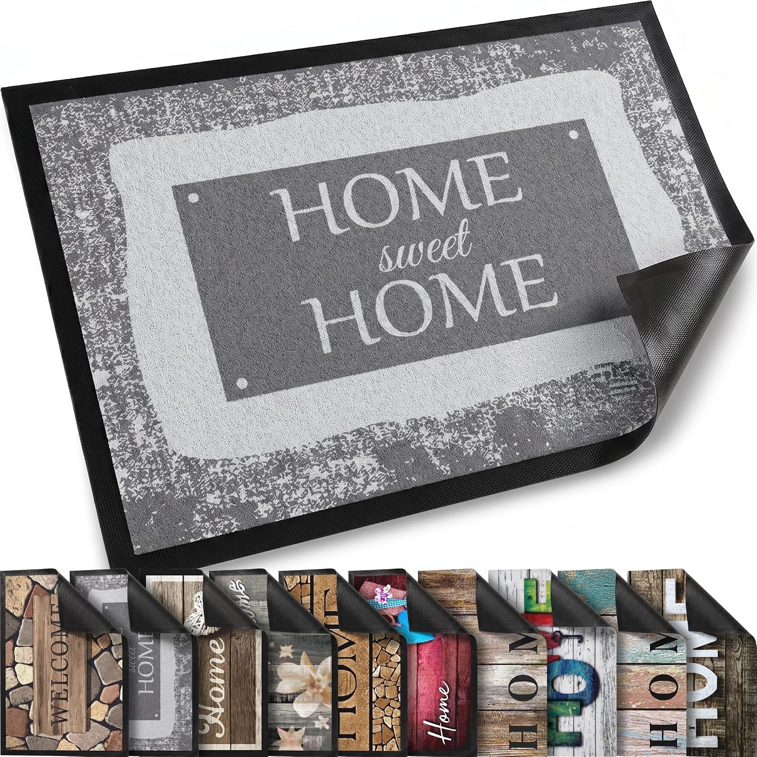 Fußmatte Welcome 40x60 cm - Schmutzfangmatte rutschfest - 29% Rabatt