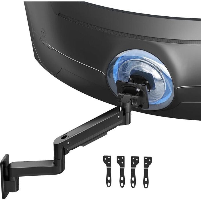 Monitor-Wandhalterung mit Gasdruckfeder (17-57 Zoll) - 33% Rabatt