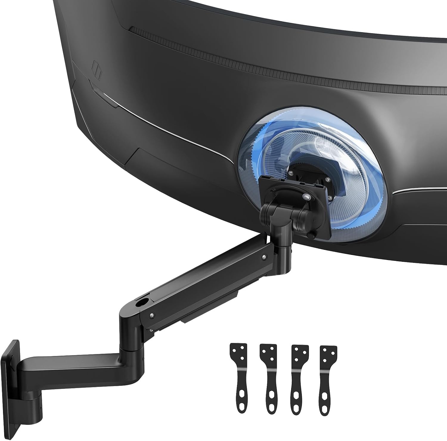 Monitor-Wandhalterung mit Gasdruckfeder (17-57 Zoll) - 33% Rabatt