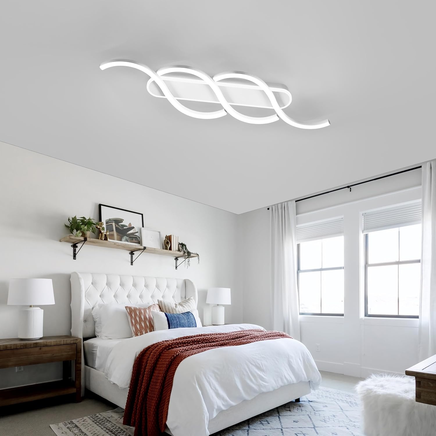 LED Deckenleuchte 79cm, Dimmbar & Smart - 34% Rabatt - Ausgepackt