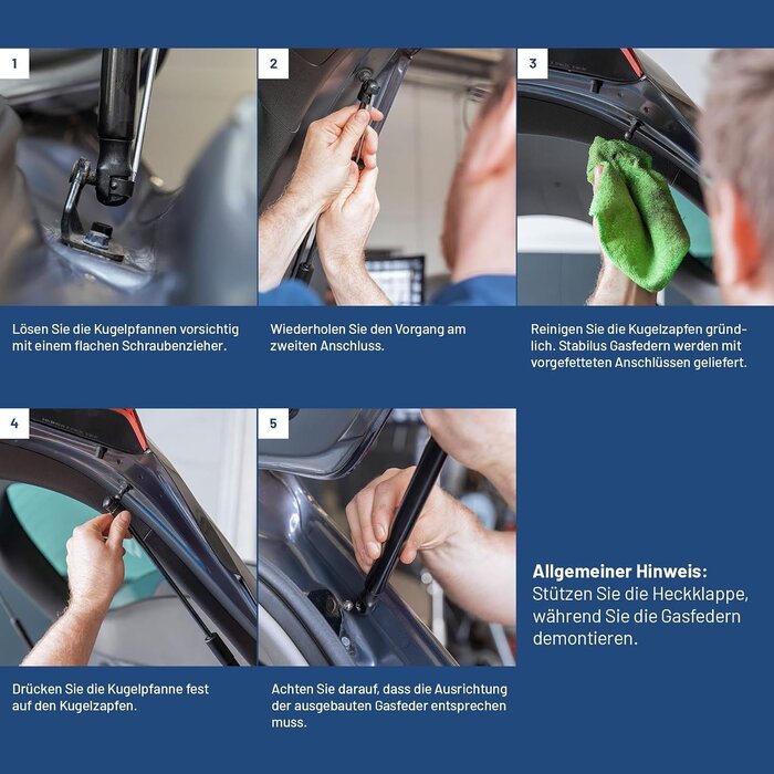 Gasdruckfeder Heckklappe für Skoda Octavia 1U5 - 30% Rabatt