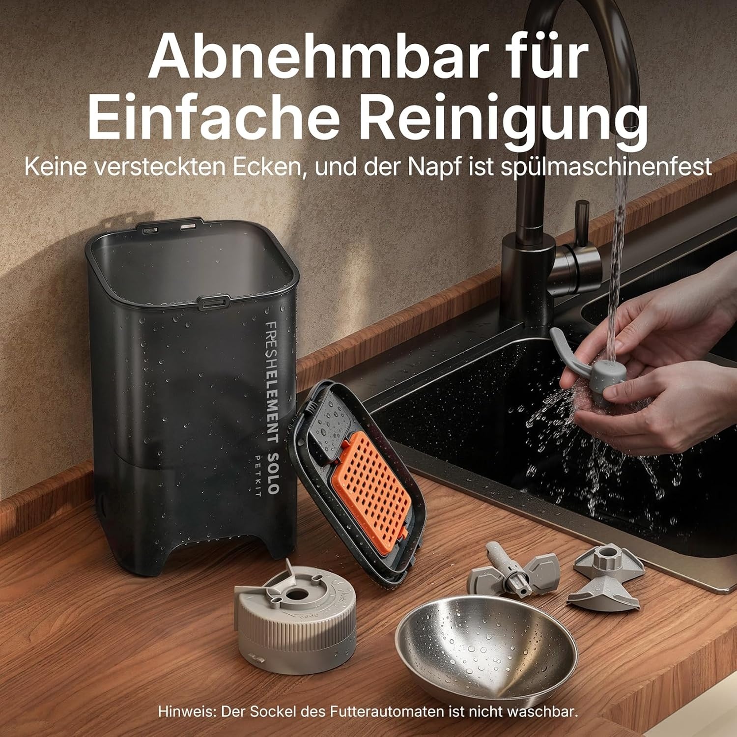Intelligenter 3L Futterautomat für Haustiere - 33% Rabatt