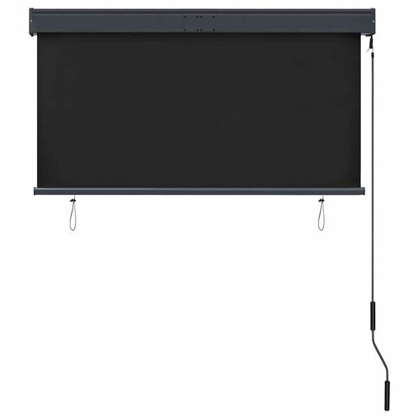 Außenrollo 120 x 250 cm Anthrazit - 34% Rabatt auf Retourenware