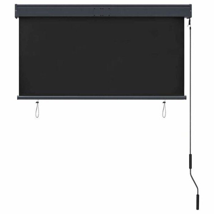 Außenrollo 120x250 cm Anthrazit - 34% Rabatt auf Retourenware