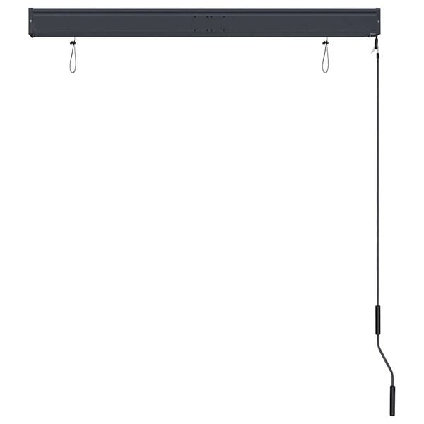 Außenrollo 120x250 cm Anthrazit - 34% Rabatt auf Retourenware