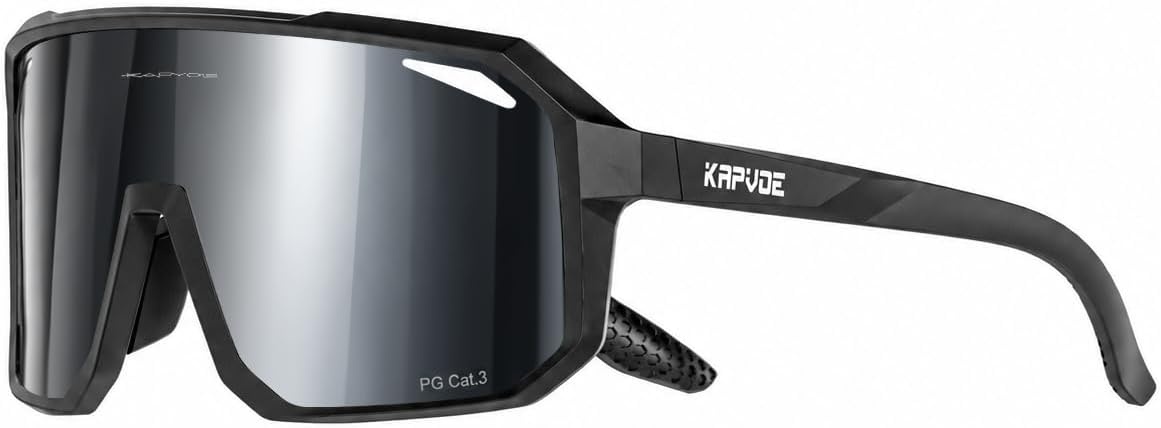 Sportbrille polarisiert UV400 - Schwarz - 30% Rabatt
