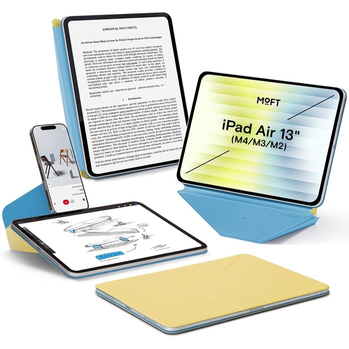 Magnetische Folio-Hülle für iPad Air 13 Zoll, Panna Cotta - 34% Rabatt