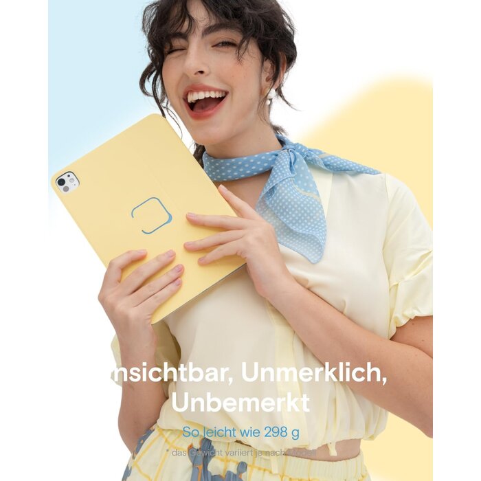 Magnetische Folio-Hülle für iPad Air 13 Zoll, Panna Cotta - 34% Rabatt