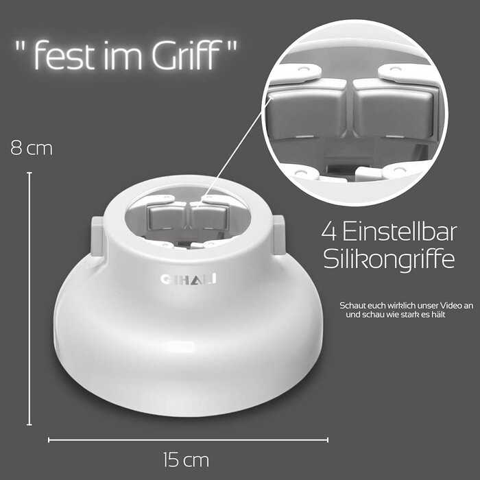 Universeller Haardiffusor für Locken - 29% Rabatt - Schwarz