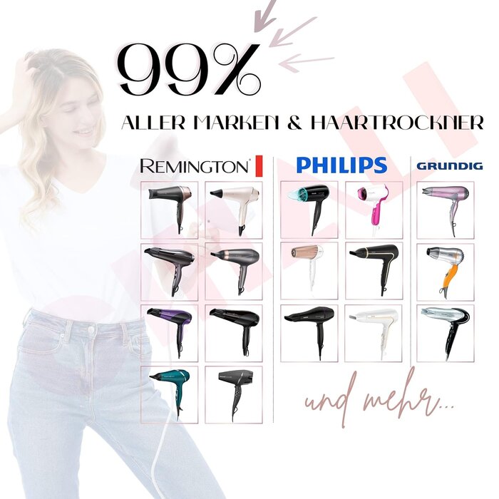 Universeller Haardiffusor für Locken - 29% Rabatt - Schwarz