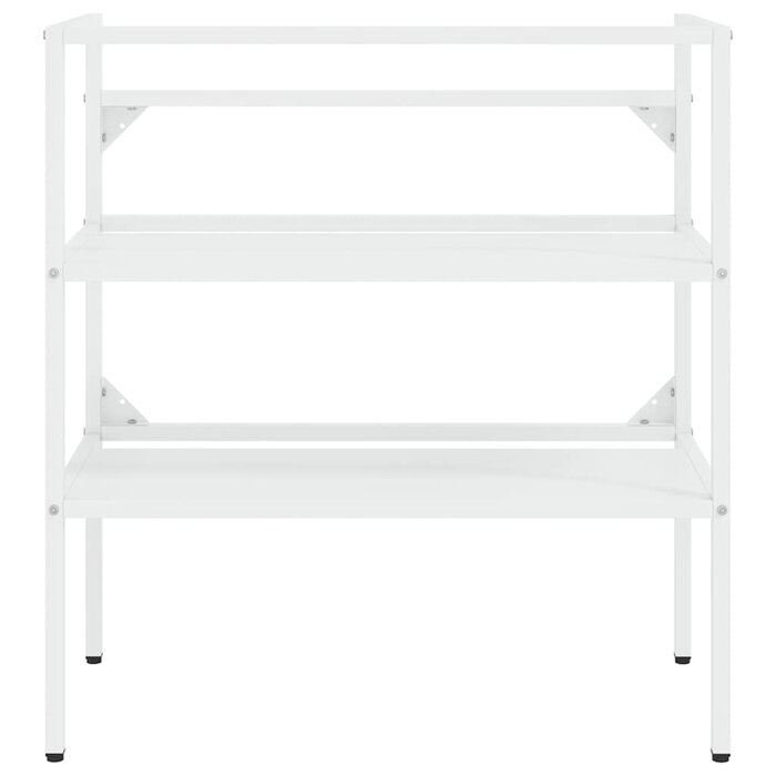 Waschtischgestell Weiß 79x38x83 cm - 34% Rabatt