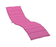 Vidaxl Liegestuhlauflage 200 x 50 cm Rosa - 44% Rabatt