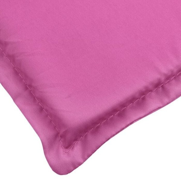 Liegestuhlauflage in Rosa, 200 x 50 cm - 32% Rabatt
